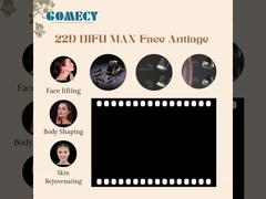 22D HIFU MAX Faccia Anti-Invecchiamento Riepulimento della pelle Stringing Beauty Machine