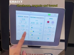 Dispositivo Fisioterapico GMS 3-in-1: Magnetoterapia, Onde d'urto e Infrarossi Vicini