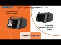 Nuovo design multifunzionale EndoLaser per la rimozione delle vene rosse, macchina laser a diodi 635 980 1470nm Endolaser